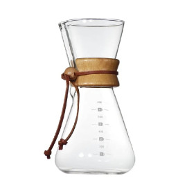 600ml Glass Drip Pot - Design 01