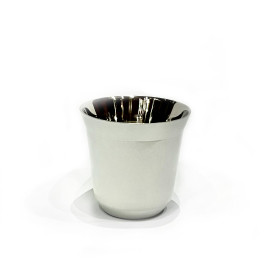 espresso thermally insulated capsule coffee mug - 80ml - white