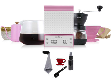 Buy MIBRU V60 Coffee Maker Set Of 8 Pcs in Saudi Arabia