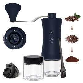 Coffee manual grinder LE Denim with additional jar