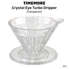 Crystal Eye Turbo 01 PCTG | Transparent