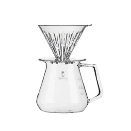 Timemore Crystal Eye Brewer Set  PCTG Dripper 02 Transparent