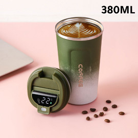 Vacuum thermos cup 380ml oliver green