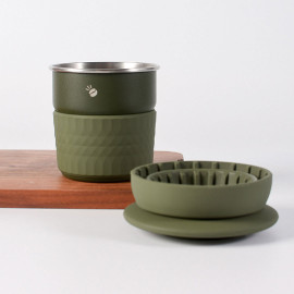 Coffee personal drip set foldable with bag 2