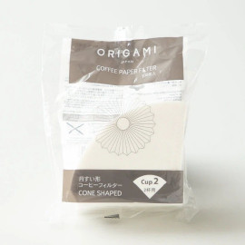 Cafec Origami Paper filter 100pcs -01 2cups 2