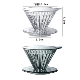 Coffee dripper clear V-01 2