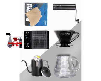 Buy V60 professional set pink color with scale and Jug