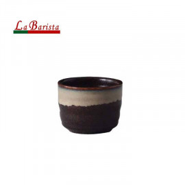 كوب قهوة فخار بني حجم 150مل LB- 844