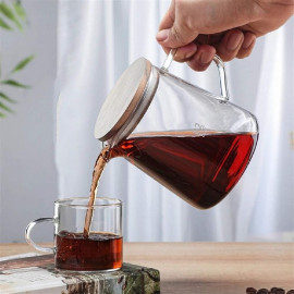 مجموعة القهوة V60 سعة 550 مل، وقمع فلتر 2-4 أكواب و100 فلتر ورقي 2