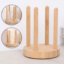 Wooden cup holder