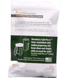 Smart Brew™ PLA Cold Pro Jr.™ Gusseted Filter Pack of 25 Filters