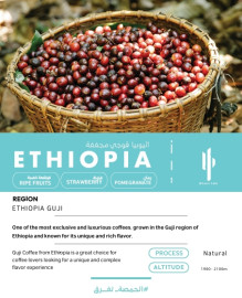Cacti beans Ethiopian Guji 250g  Natural