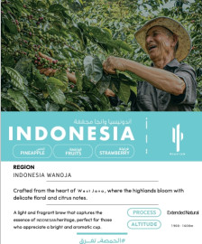 Cacti beans Indonesian Wanoja 250g Extended Natural