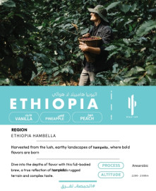 Cacti beans Ethiopian Hambela 250g Anaerobic