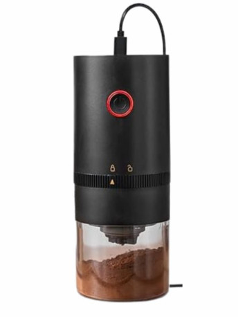 Doppio Electric Coffee Grinder Type - C Rechargable