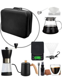 DOPPIO V60 13 Pcs Pour Over Coffee Maker Dripper Set