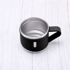 Coffee and tea vacuum bottle with 3 cups 500ml - black 2