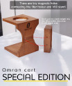 Omran Cart V60 Coffee Set Pour over coffee maker V60 holder, kettle with wooden handle, Server, dripper, filters & cup