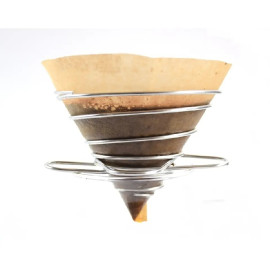 4 Cups Dripper Stainless Steel - Design 2 2