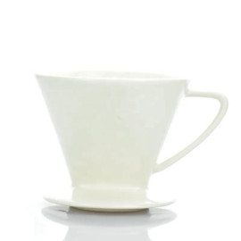 6 Cups Dripper Ceramic - White