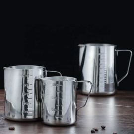 350ml Pitcher With Scale - Silver - Stainless Steel 2