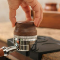 Wooden Handle Coffee Distributor - design ( 1 ) - 58mm