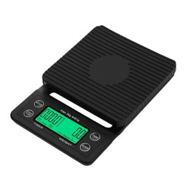 Timer Digital Coffee Scale - design ( 1 ) - Black