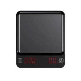 Timer Digital Coffee Scale - Design ( 2 ) - Black