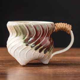 Coffee ceramic cup 270ml white