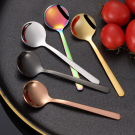Stainless steel spoon black 9.8 cm 2