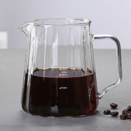 Coffee glass server 600ml