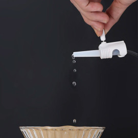 Coffee dripping pot restrictor nozzle 2