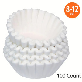 فلاتر ويف 250مم من Omran Cart – 100 قطعة، ورق صديق للبيئة، تناسب Chemex 6–10 أكواب، لتخمير 8–12 كوب قهوة 2