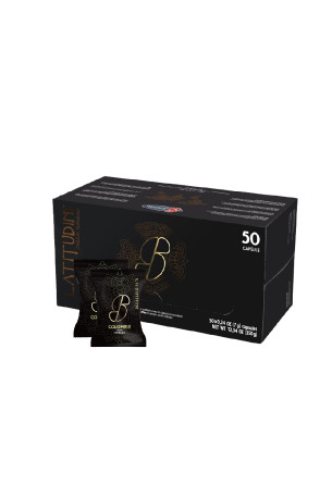capsules of Colombia Supremo single origin coffe 50pcs ESSSE CAPSULE
