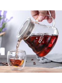 طقم تحضير القهوة V60 من عمران كارت – 7 قطع مع سيرفر 600مل، دريبر، فلاتر، مطحنة، كتل 600مل، بخاخ، كوب زجاج 2