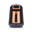 Arzum Okka Rich Pro Plus OK0038-04 Turkish Coffee Maker Copper with Water Tank, Milk & Choco Functions, Slow Brew, Self-Cleaning