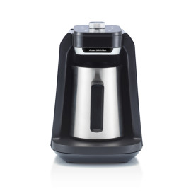 Arzum Okka Rich Pro Plus OK0038-05 Turkish Coffee Maker Chrome with Water Tank, Milk & Choco Functions, Slow Brew, Self-Cleaning 2