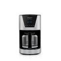 Arzum Brewtime Delux Filter Coffee Machine AR3081 Inox, 1.5L Jug, 24H Timer, Adjustable Aroma Strength, Keep-Warm, 900W