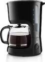 Arzum AR3046 Brewtime Filter Coffee Machine, 1.25L Jug, 750W, Anti-Drip, Keep Warm, Removable Filter, Water Indicator