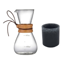 Black Coffee Set – Chemex & Cup