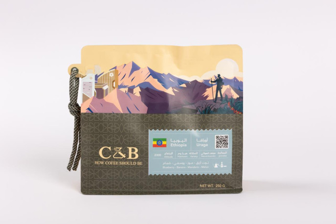 C&B Roastery Ethiopia Uraga Coffee Beans
