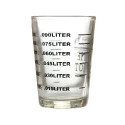 Glass Espresso Measuring Cup One shot