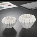Specialty Coffee Wave Filters - Size 04 - 50 Pieces - White