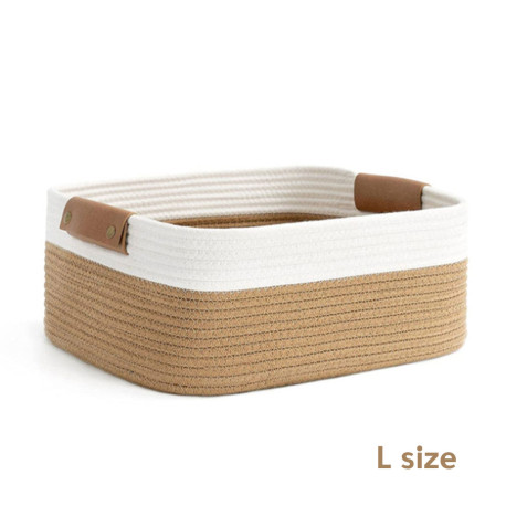 سلة قماشية كبيرة