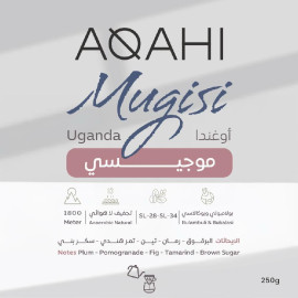 Aqahi Uganda Mugisi Coffee Beans 250g 2