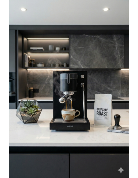 مكينة الإسبريسو دبليو بي إم بريموس بتقنية التحكم بالضغط