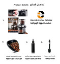 Omran Cart Electric Coffee Grinder Set with Dosing Kit 4pcs Burr Grinder Tray Sprayer Spoon Brush