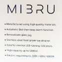 Electric smart tea kettle 1200ml MTK002-B from MIBRU