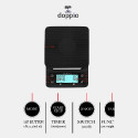 Digital Coffee Scale with Timer – Precision Pour-Over Weighing Scale with Backlit Display