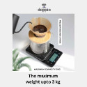 Digital Coffee Scale with Timer – Precision Pour-Over Weighing Scale with Backlit Display